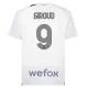 AC Milan Fodboldtrøjer 2023-24 Olivier Giroud #9 Udebanetrøje Mænd