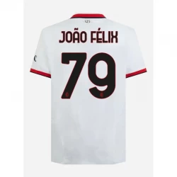 AC Milan Fodboldtrøjer 2024-25 Joao Felix #79 Udebanetrøje Mænd