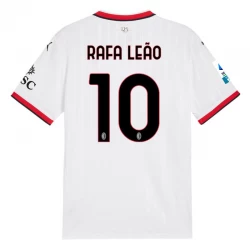 AC Milan Fodboldtrøjer 2024-25 Rafa Leao #10 Udebanetrøje Mænd