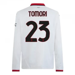 AC Milan Fodboldtrøjer 2024-25 Tomori #23 Udebanetrøje Mænd Lange Ærmer