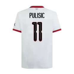 AC Milan Fodboldtrøjer 2024-25 UCL Christian Pulisic #11 Udebanetrøje Mænd