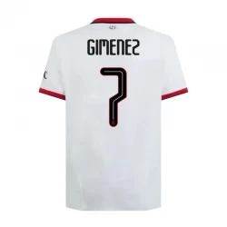 AC Milan Fodboldtrøjer 2024-25 UCL Gimenez #7 Udebanetrøje Mænd
