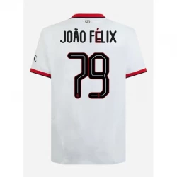 AC Milan Fodboldtrøjer 2024-25 UCL Joao Felix #79 Udebanetrøje Mænd