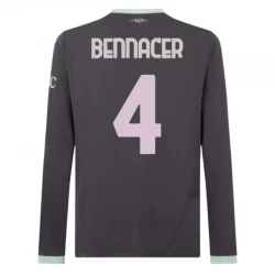 AC Milan Fodboldtrøjer Bennacer #4 2024-25 Tredjetrøje Mænd Lange Ærmer