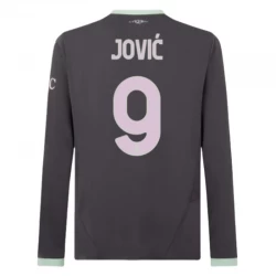 AC Milan Fodboldtrøjer Jovic #9 2024-25 Tredjetrøje Mænd Lange Ærmer