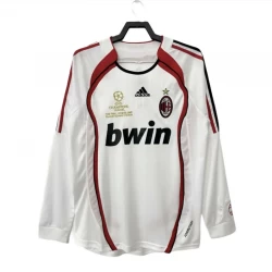 AC Milan Retro Trøje 2006-07 Udebane Mænd Lange Ærmer