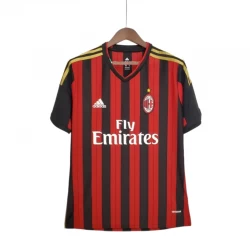AC Milan Retro Trøje 2013-14 Hjemmebane Mænd