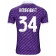 ACF Fiorentina Amrabat #34 Fodboldtrøjer 2023-24 Hjemmebanetrøje Mænd
