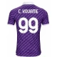 ACF Fiorentina C. Kouame #99 Fodboldtrøjer 2023-24 Hjemmebanetrøje Mænd