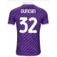 ACF Fiorentina Duncan #32 Fodboldtrøjer 2023-24 Hjemmebanetrøje Mænd