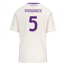 ACF Fiorentina Fodboldtrøjer 2025-26 Pongracic #5 Udebanetrøje Mænd