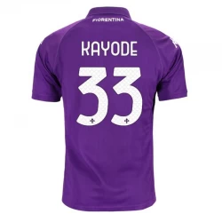 ACF Fiorentina Kayode #33 Fodboldtrøjer 2024-25 Hjemmebanetrøje Mænd