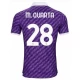 ACF Fiorentina M. Quarta #28 Fodboldtrøjer 2023-24 Hjemmebanetrøje Mænd