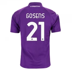 ACF Fiorentina Robin Gosens #21 Fodboldtrøjer 2024-25 Hjemmebanetrøje Mænd