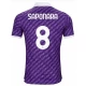 ACF Fiorentina Saponara #8 Fodboldtrøjer 2023-24 Hjemmebanetrøje Mænd
