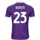 ACF Fiorentina Venuti #23 Fodboldtrøjer 2023-24 Hjemmebanetrøje Mænd
