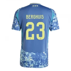 AFC Ajax Amsterdam Fodboldtrøjer 2024-25 Berghuis #23 Udebanetrøje Mænd
