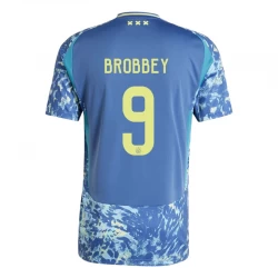 AFC Ajax Amsterdam Fodboldtrøjer 2024-25 Brobbey #9 Udebanetrøje Mænd