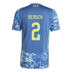 AFC Ajax Amsterdam Fodboldtrøjer 2024-25 Rensch #2 Udebanetrøje Mænd