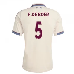 AFC Ajax Amsterdam Fodboldtrøjer F. De Boer #5 2025-26 Tredjetrøje Mænd