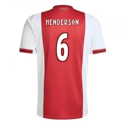 AFC Ajax Amsterdam Henderson #6 Fodboldtrøjer 2025-26 Hjemmebanetrøje Mænd