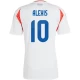 Alexis Sánchez #10 Chile Fodboldtrøjer Copa America 2024 Udebanetrøje Mænd