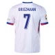 Antoine Griezmann #7 Frankrig Fodboldtrøjer EM 2024 Udebanetrøje Mænd