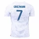 Antoine Griezmann #7 Frankrig Fodboldtrøjer VM 2022 Udebanetrøje Mænd