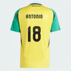 Antonio #18 Jamaica Fodboldtrøjer Copa America 2024 Hjemmebanetrøje Mænd