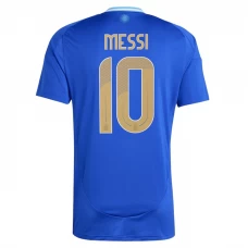 Argentina Fodboldtrøjer 2024 Lionel Messi #10 Udebanetrøje Mænd