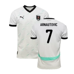 Arnautovic #7 Østrig Fodboldtrøjer EM 2024 Udebanetrøje Mænd