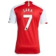 Arsenal FC Bukayo Saka #7 Fodboldtrøjer 2023-24 Hjemmebanetrøje Mænd