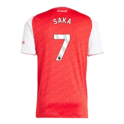 Arsenal FC Bukayo Saka #7 Fodboldtrøjer 2025-26 Hjemmebanetrøje Mænd