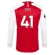 Arsenal FC Declan Rice #41 Fodboldtrøjer 2023-24 Hjemmebanetrøje Mænd Lange Ærmer