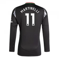 Arsenal FC Fodboldtrøjer 2024-25 Gabriel Martinelli #11 Udebanetrøje Mænd Lange Ærmer