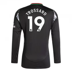 Arsenal FC Fodboldtrøjer 2024-25 Trossard #19 Udebanetrøje Mænd Lange Ærmer