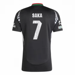 Arsenal FC Fodboldtrøjer 2024-25 UCL Bukayo Saka #7 Udebanetrøje Mænd