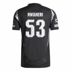 Arsenal FC Fodboldtrøjer 2024-25 UCL Nwaneri #53 Udebanetrøje Mænd