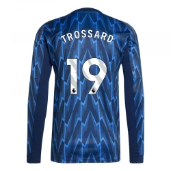 Arsenal FC Fodboldtrøjer 2025-26 Trossard #19 Udebanetrøje Mænd Lange Ærmer