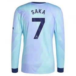 Arsenal FC Fodboldtrøjer Bukayo Saka #7 2024-25 Tredjetrøje Mænd Lange Ærmer
