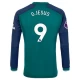 Arsenal FC Fodboldtrøjer Gabriel Jesus #9 2023-24 Tredjetrøje Mænd Lange Ærmer