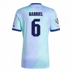 Arsenal FC Fodboldtrøjer Gabriel Magalhães #6 2024-25 UCL Tredjetrøje Mænd