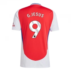 Arsenal FC G. Jesus #9 Fodboldtrøjer 2024-25 Hjemmebanetrøje Mænd