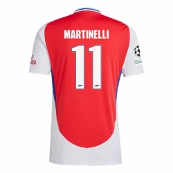 Arsenal FC Gabriel Martinelli #11 Fodboldtrøjer 2024-25 UCL Hjemmebanetrøje Mænd
