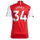 Arsenal FC Granit Xhaka #34 Fodboldtrøjer 2023-24 Hjemmebanetrøje Mænd