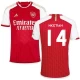 Arsenal FC Nketiah #14 Fodboldtrøjer 2023-24 UCL Hjemmebanetrøje Mænd
