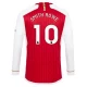 Arsenal FC Smith Rowe #10 Fodboldtrøjer 2023-24 Hjemmebanetrøje Mænd Lange Ærmer