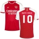 Arsenal FC Smith Rowe #10 Fodboldtrøjer 2023-24 UCL Hjemmebanetrøje Mænd