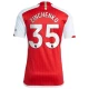 Arsenal FC Zinchenko #35 Fodboldtrøjer 2023-24 Hjemmebanetrøje Mænd