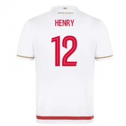AS Monaco Thierry Henry #12 Fodboldtrøjer 2025-26 Hjemmebanetrøje Mænd